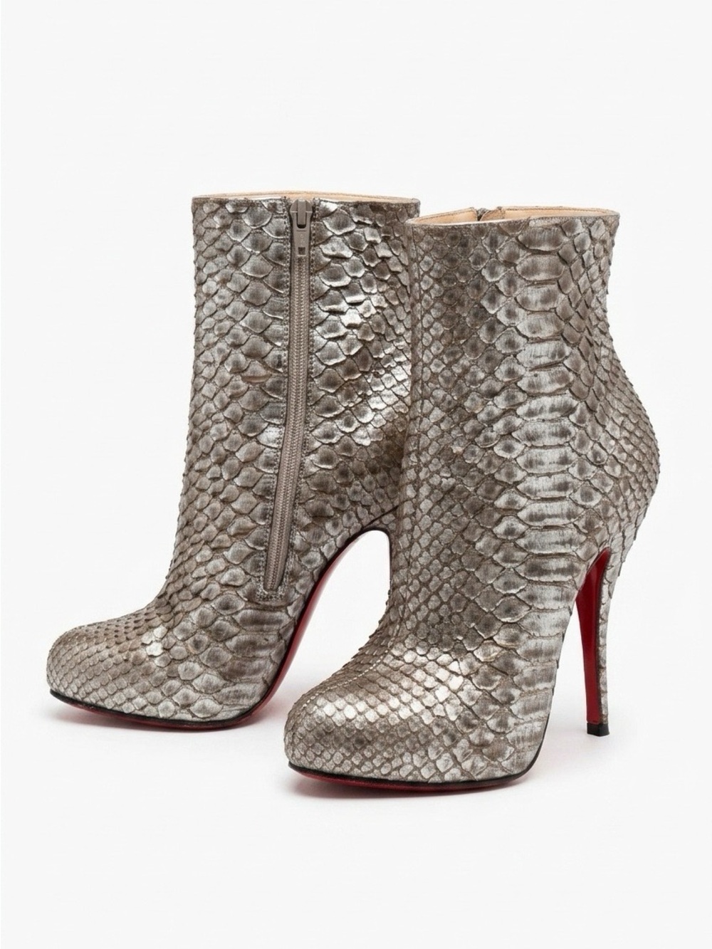 Christian Louboutin Python ankle Boots 37 (US size 6.5)